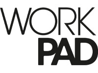 Work pad logo